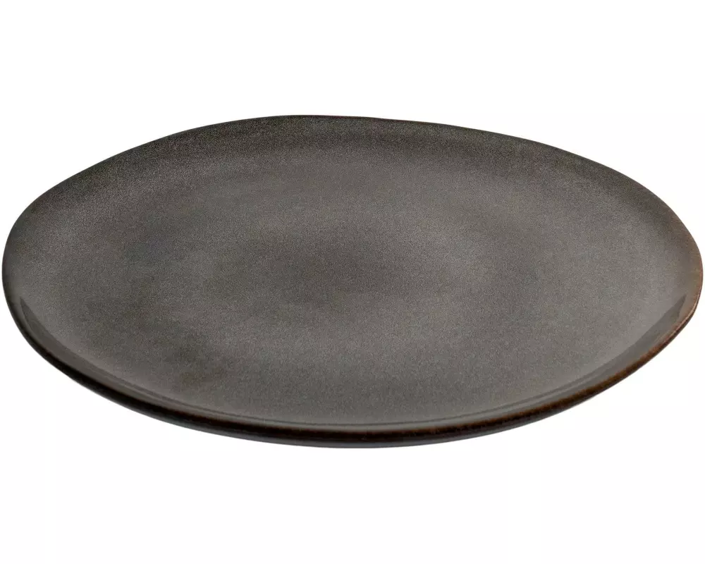 House Nordic Speiseteller Selma 4 Stück, Braun/Grau