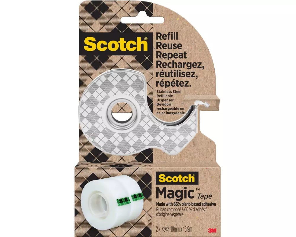 Scotch Handabroller aus Edelstahl wiederverwendbar