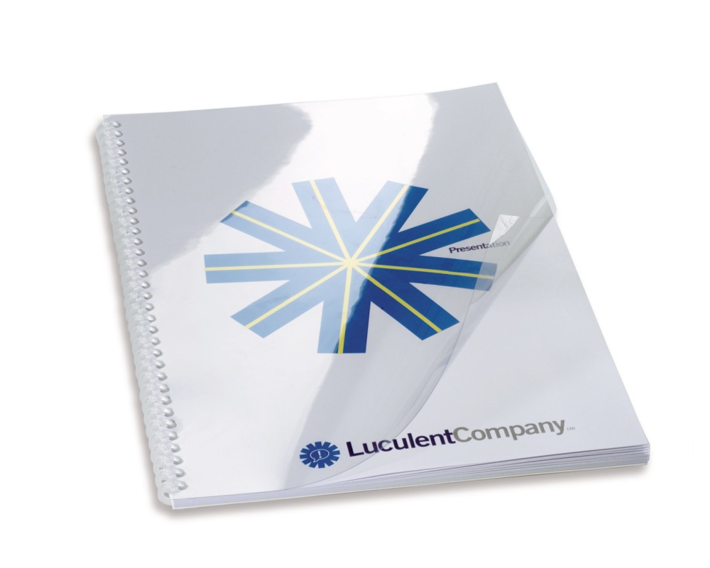 GBC HiClear Abdeckfolie PVC A3 CF121880 klar 180 mic 100 Stück