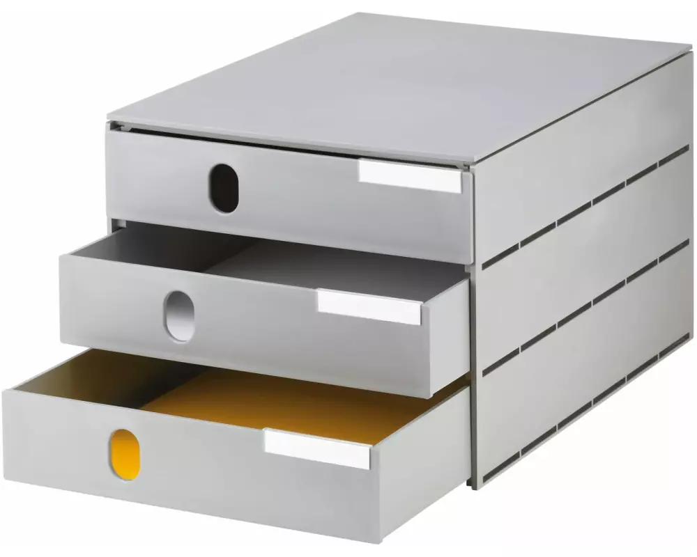 Styro Schubladenbox styroval 49 mm 3 Schubladen