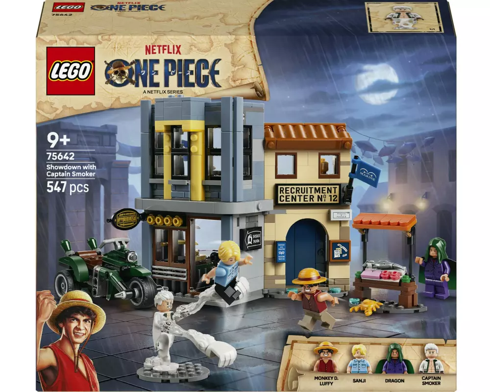 LEGO One Piece Showdown mit Kapitän Smoker 75642