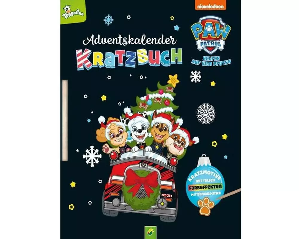 Literatur diverse Adventskalender-Buch Paw Patrol