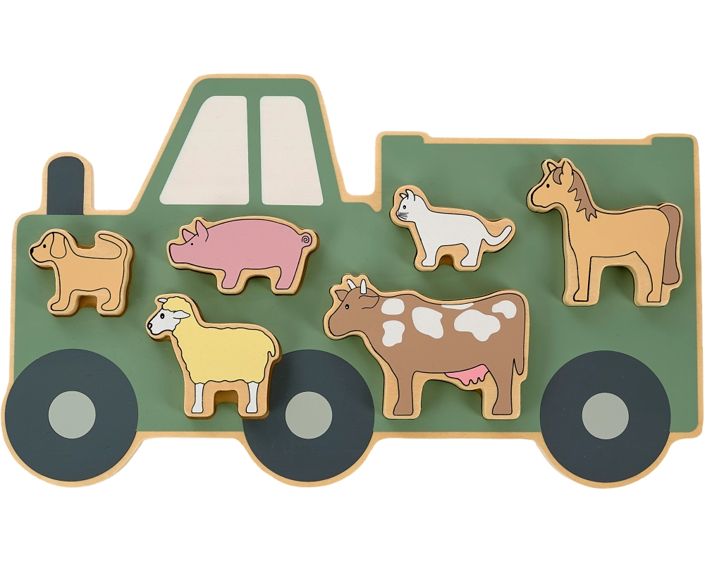 JABADABADO Puzzle Bauernhof 30x18cm W7312