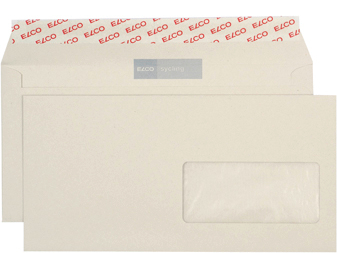 ELCO Couvert Fenster rechts C5/6 30791 100g recycl. Kleber 500 Stk.