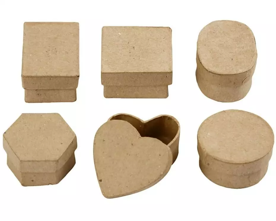 Creativ Company Papp-Schachtel 4-6 cm 6 Stück