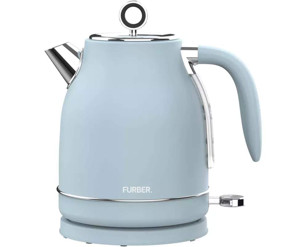 FURBER Wasserkocher Presley 1.7 l, Hellblau