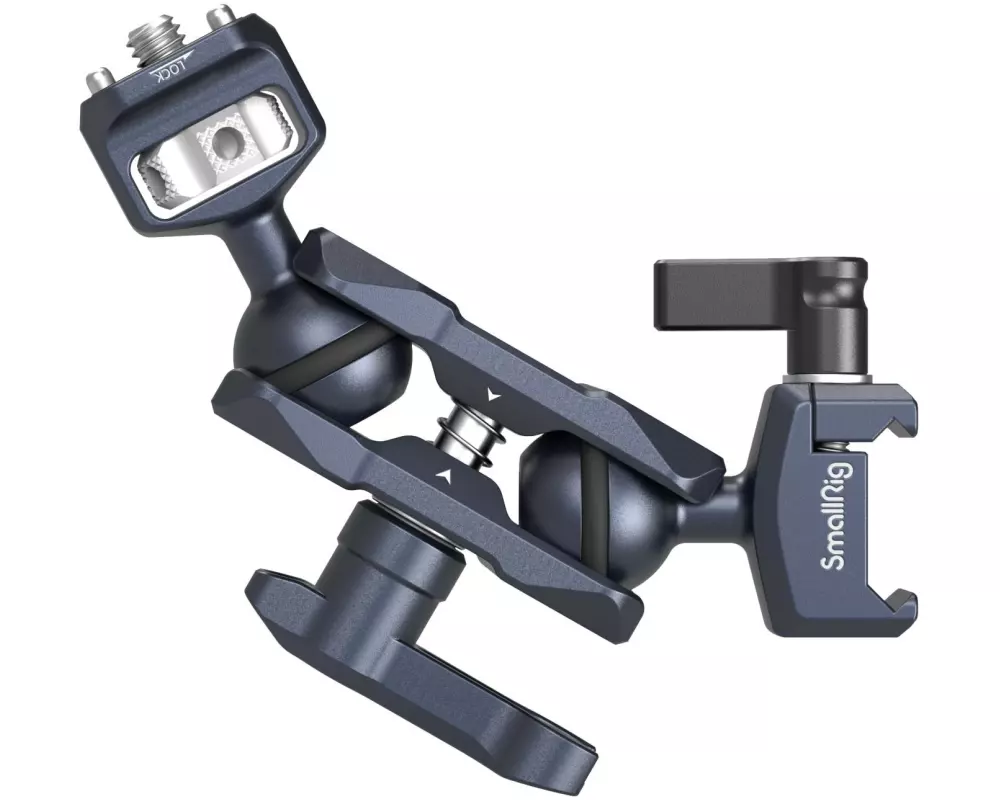 Smallrig Magic Arm with Dual Ball Heads (1/4"-20 + NATO Clamp)