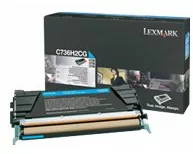 Lexmark C736, X736, X738 Toner cyan high Capacity 10.000 pages
