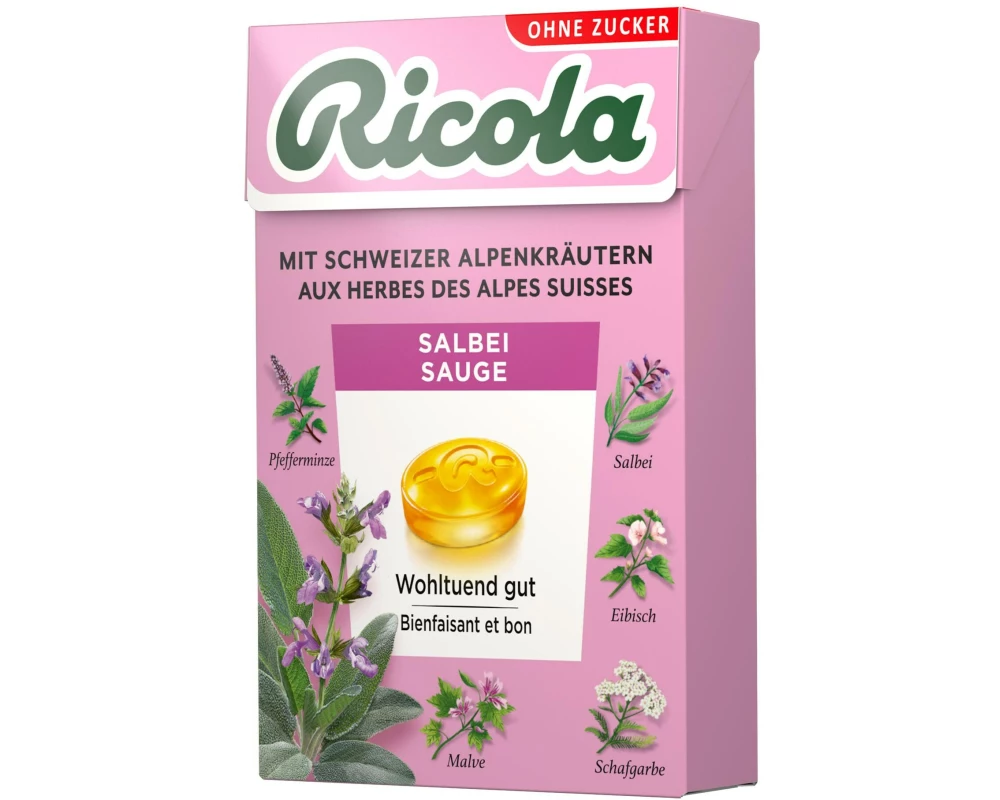 Ricola Bonbons Salbei Box 50 g