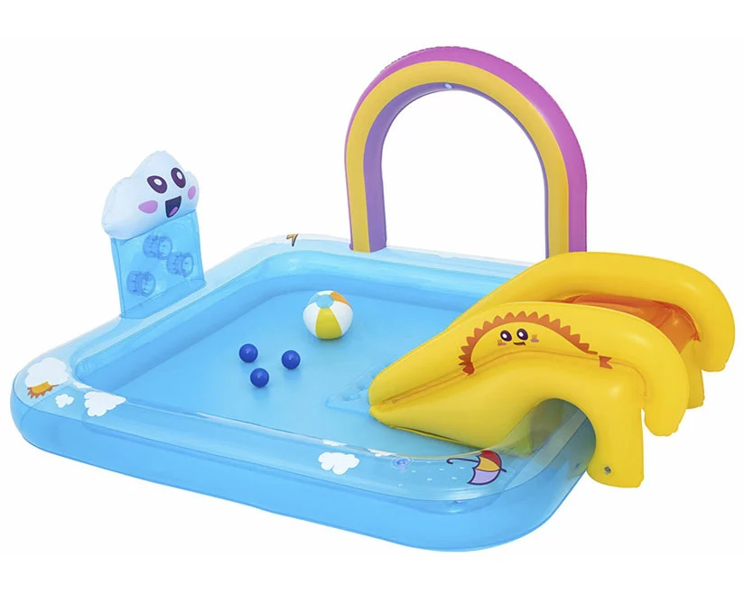 Bestway Wasserspielcenter Regenbogen 188 x 150 89 cm