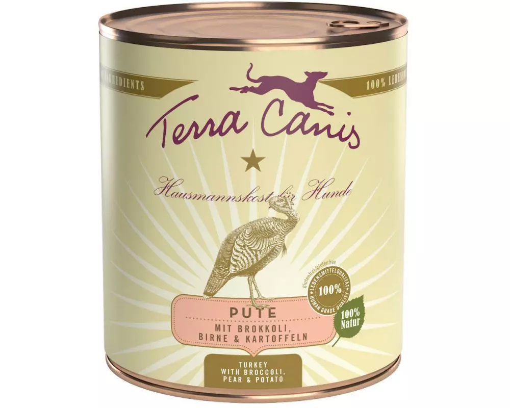 Terra Canis Nassfutter Menue Classic Pute, 800 g
