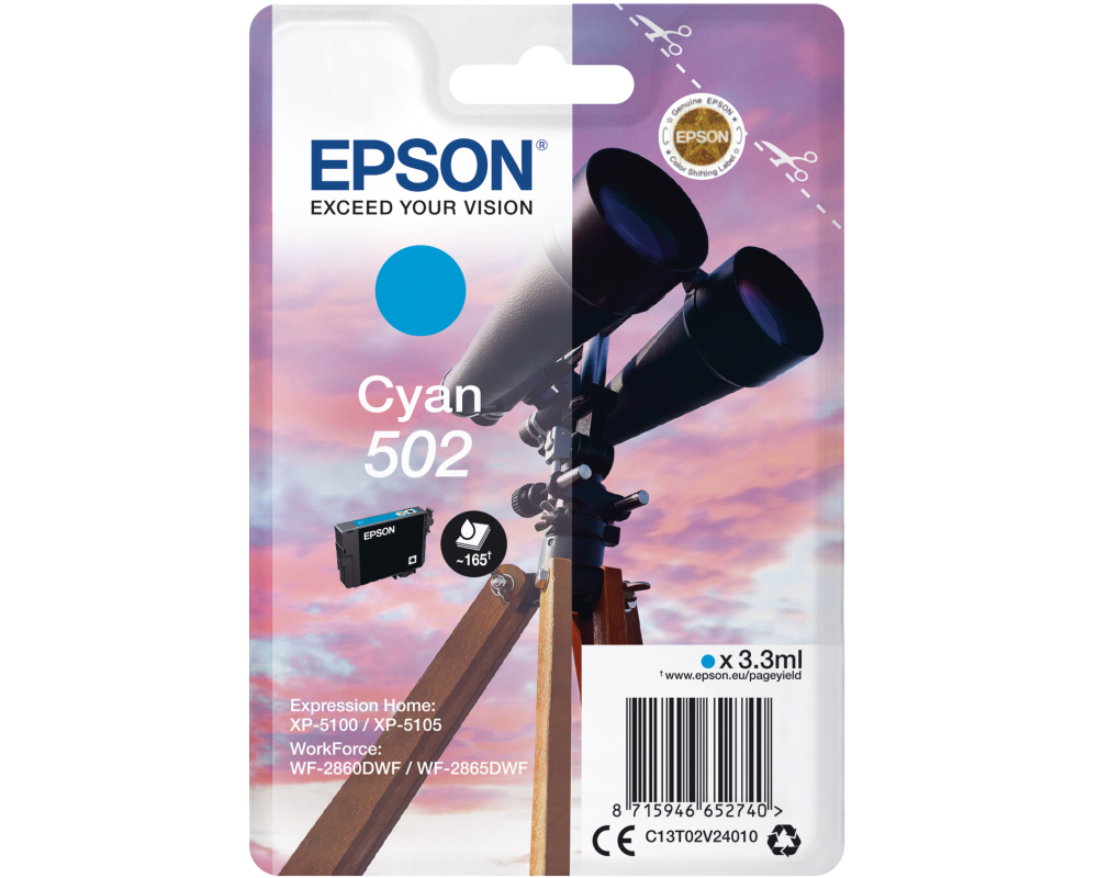 Ink/502 Binocular 3.3ml CY