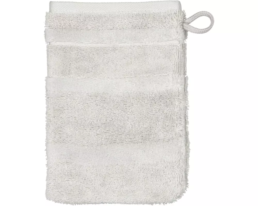 Cawö Waschhandschuh Noblesse 16 x 22 cm, Grau
