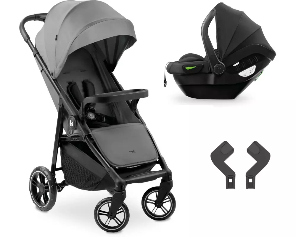 Hauck Buggy Shop N Care Travel Set Grey