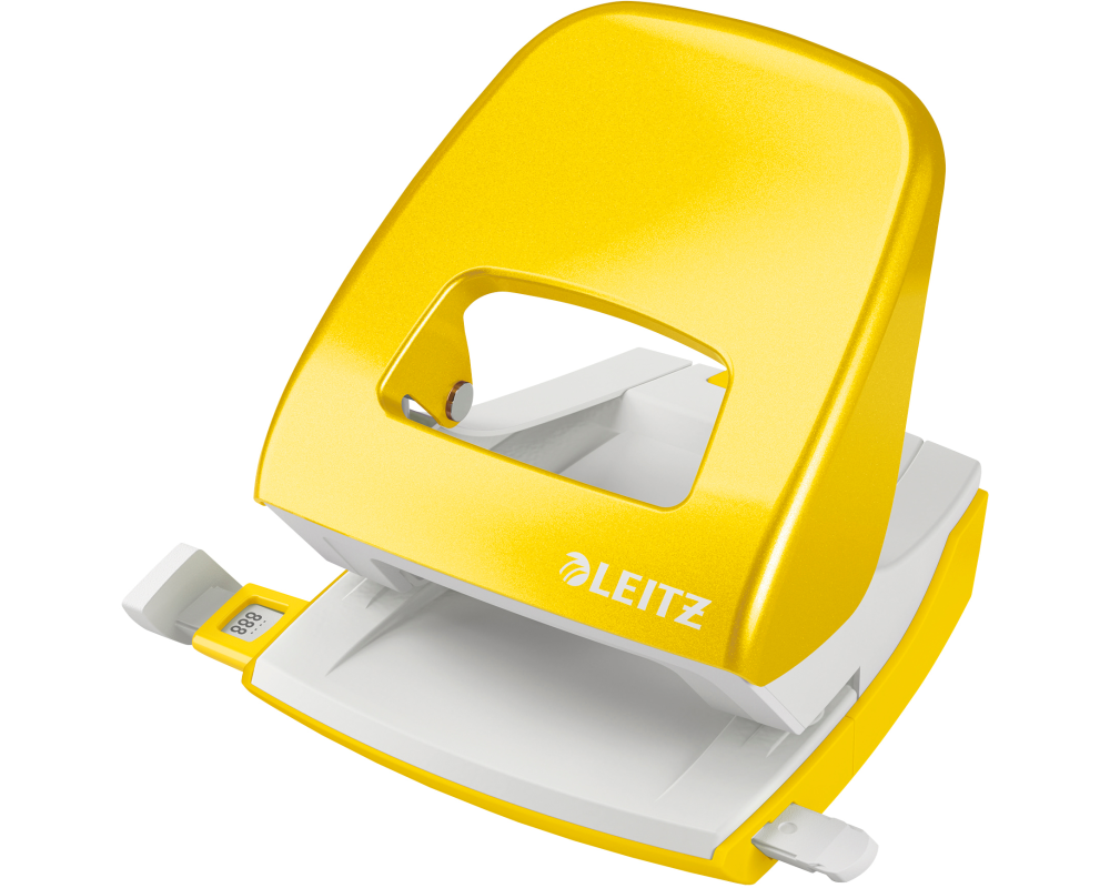 LEITZ Bürolocher NeXXt WOW 5008 5008-20-16 gelb 30 Blatt