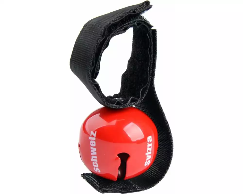 Incirca Fahrradglocke Cowbell Frieda, Rot – Schwarz