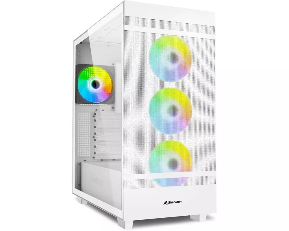 Sharkoon PC-Gehäuse Rebel C50 RGB Weiss