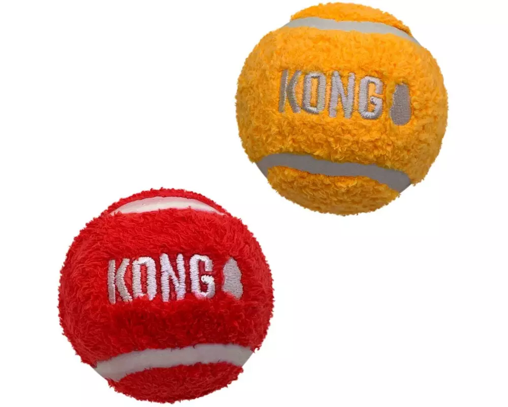 Kong Sport Softies Bälle 2er-Pack Gross 2-er Pack, assortiert, L