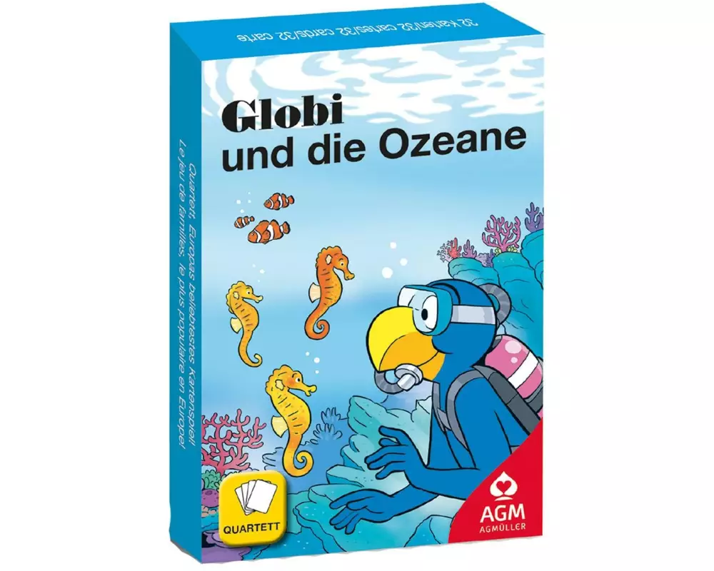 AGM Kinderspiel Globi Quartett Ozean