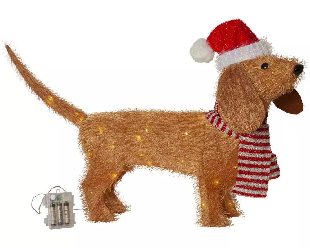 Star Trading LED-Figur Tecidy, 42 cm, Braun