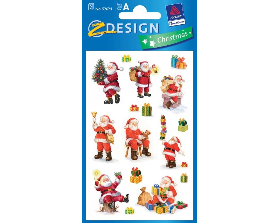 Z-DESIGN Glimmerstaub 52624 Nikolaus 2 Stück