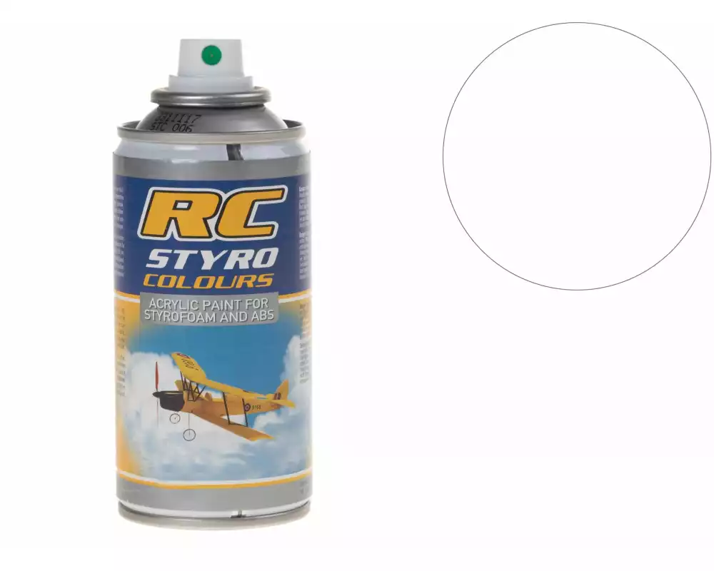 Ghiant Kunststoffspray RC STYRO Weiss 710 150 ml
