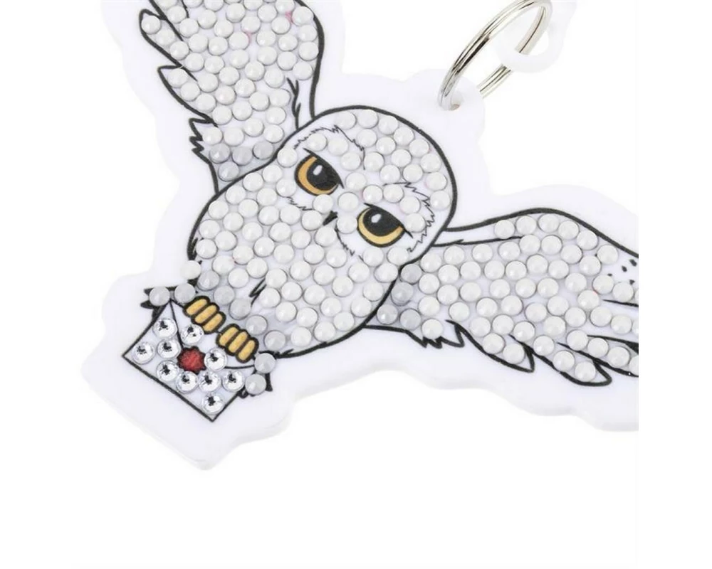 CRAFT Buddy Hedwig, Crystal Art Rucksack Anhänger