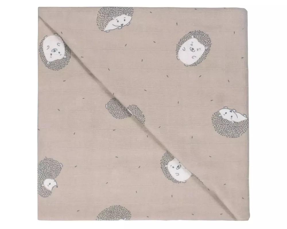 ZEWI bébé-jou Mulltuch Little Henry 120 cm x 120 cm