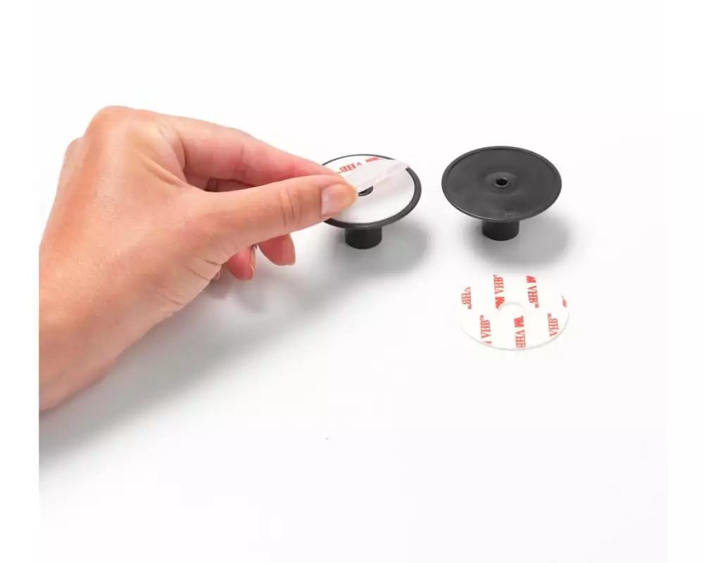 Brabantia Handtuchhalter ReNew 2 Stück, Dunkelgrau