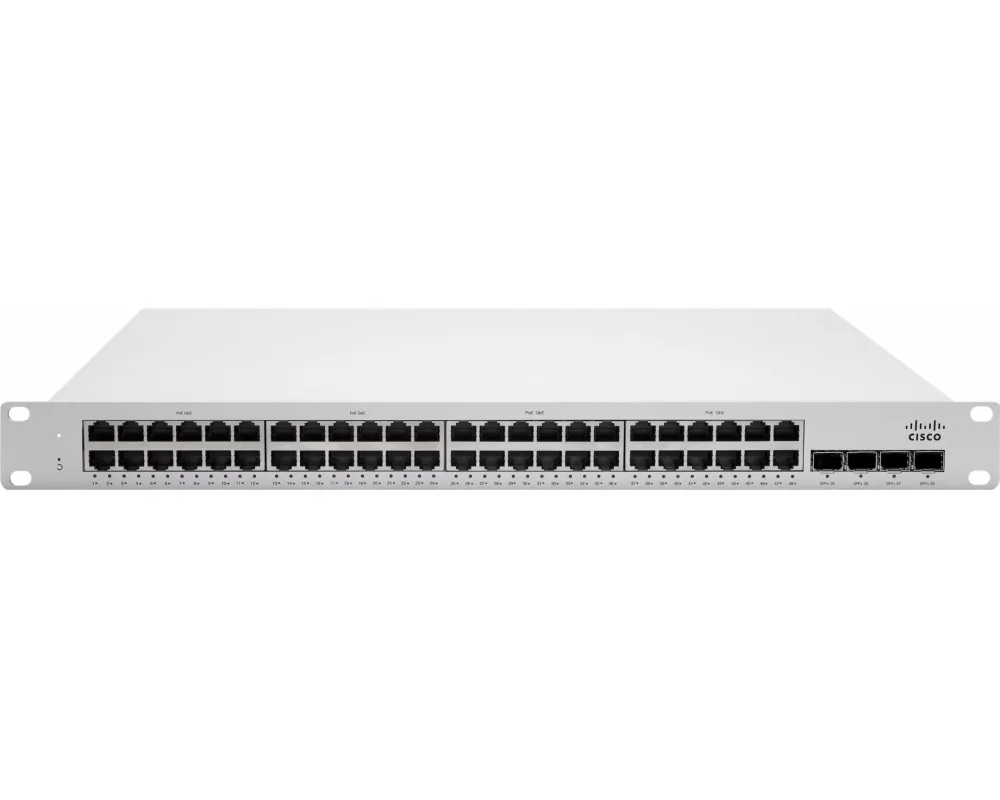 CISCO Meraki MS250-48 Switch, 48 Port GigE L3, Cloud Managed