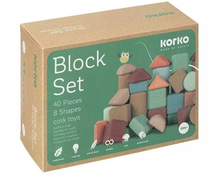 Korko Tall Architects 40 Korkbausteine