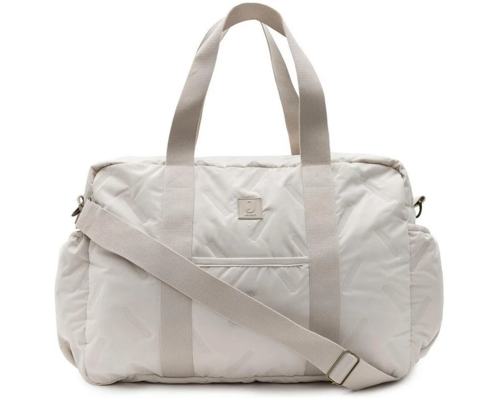 Jollein Wickeltasche Embossed Lily Sand