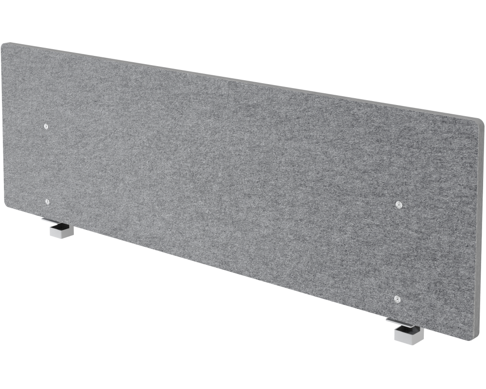 APOLLO Tischtrennwand 160x50cm VARW16/5 grau