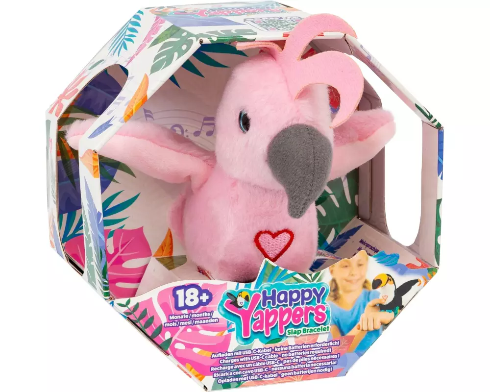 Max Bersinger Plüsch Happy Yappers Kakadu