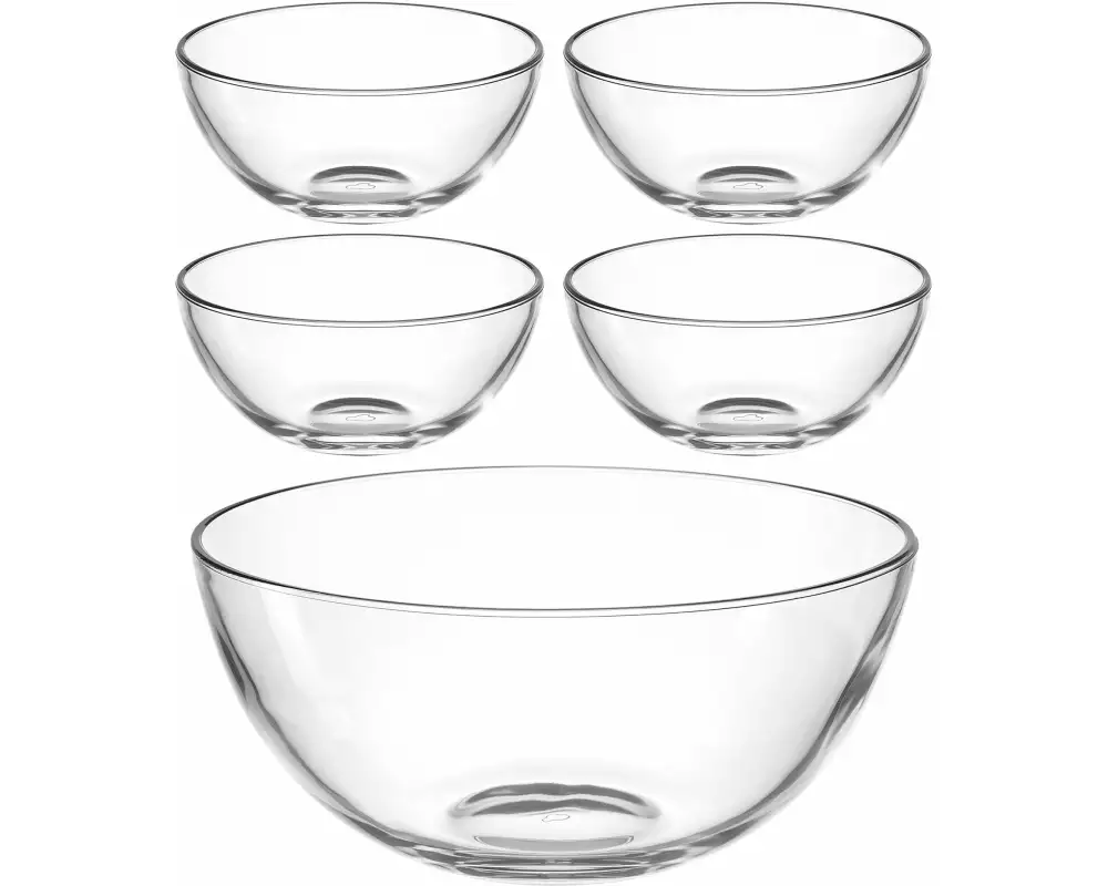Leonardo Schalenset L Cucina 5-teilig Transparent
