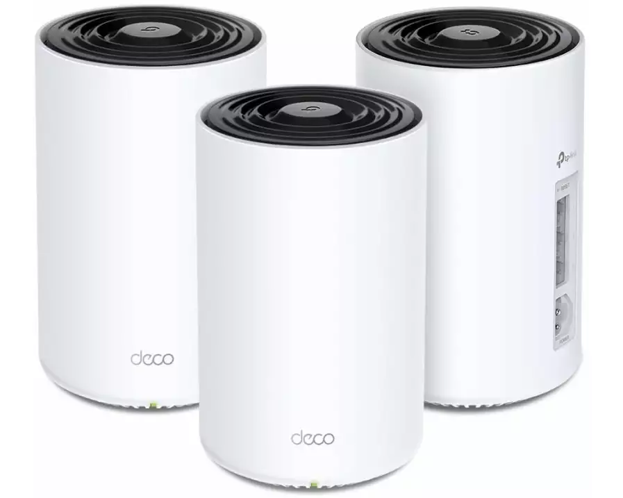 TP-Link Mesh-System Deco PX50 Hybrid WiFi-6 mit Powerline 3er-Set