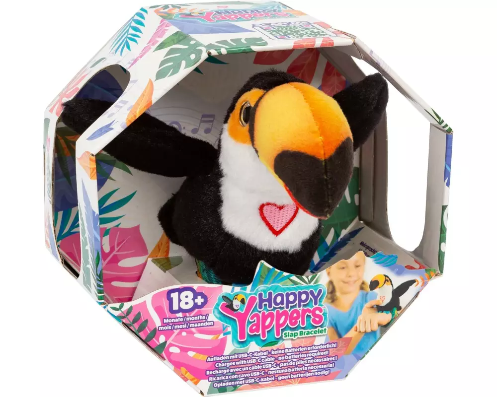 Max Bersinger Plüsch Happy Yappers Tukan