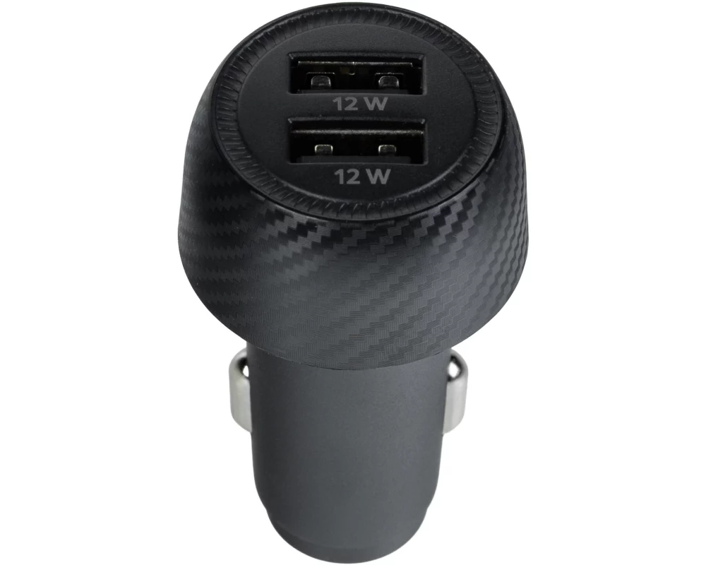 Nize Autoladegerät Dual 24 W mit 2x USB-A