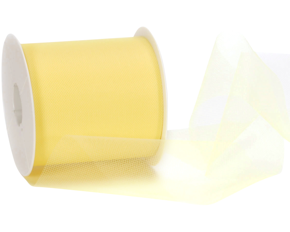 SPYK Band Tüll 2950.1093 10cmx50m gelb