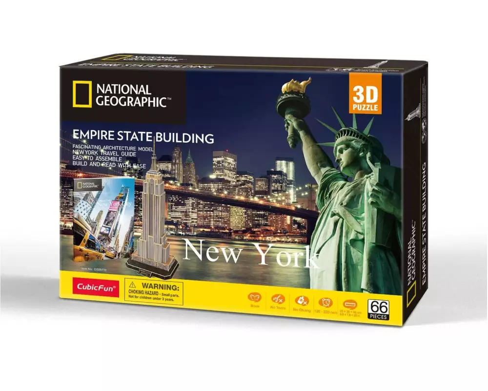 CubicFun 3D Puzzle Empire State Building 66 Teile