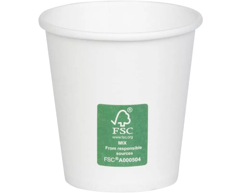 FURBER Einweg-Kaffeebecher 90 ml, 50 Stück