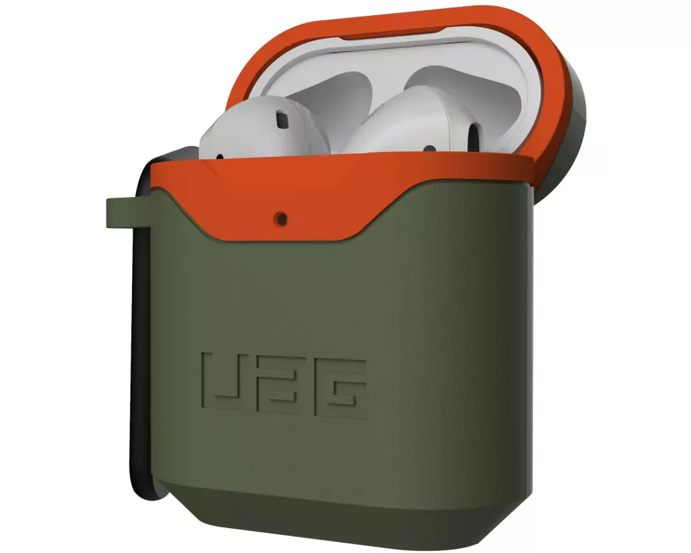 UAG Transportcase Hardcase AirPods V2 Olive/Orange