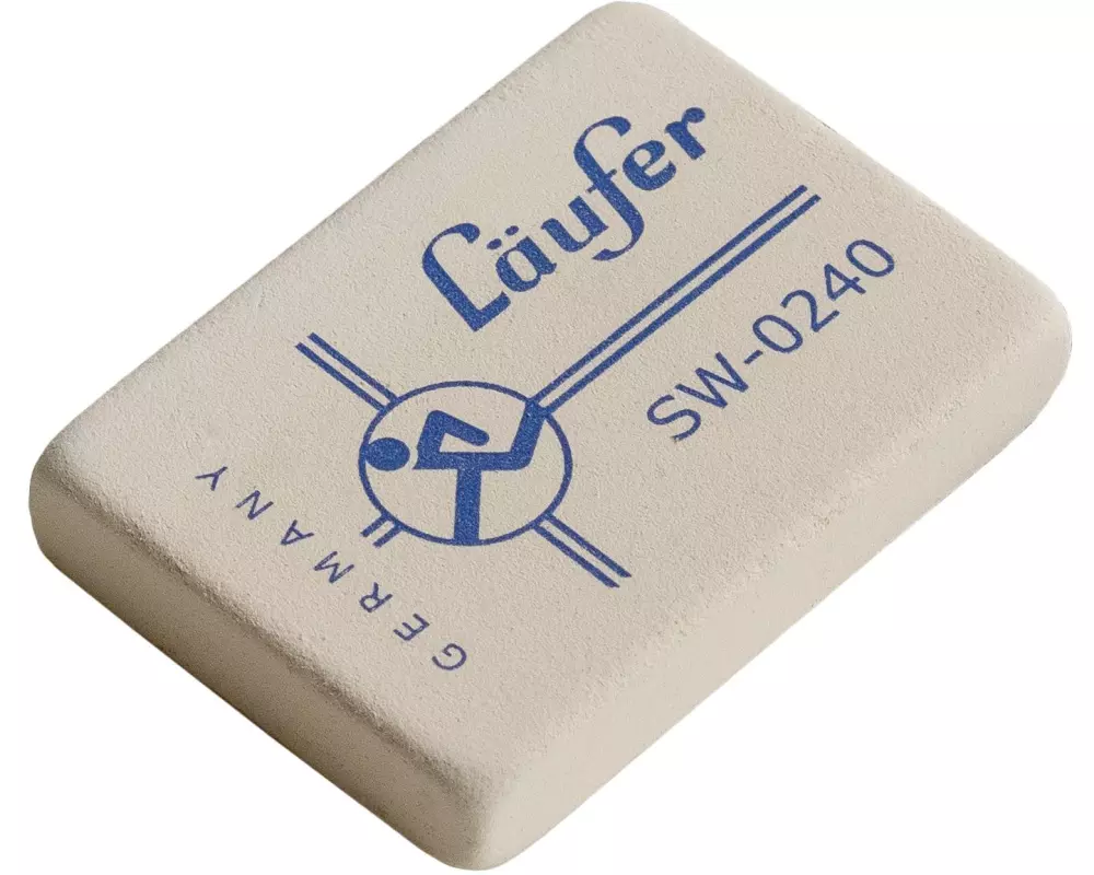 Läufer Radiergummi SW 0240 Weiss