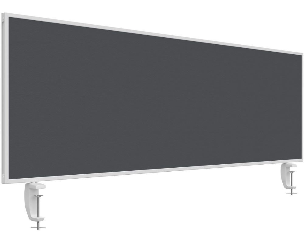 MAGNETOPLAN Tischtrennwand VarioPin 1116001 grau 1600x500mm