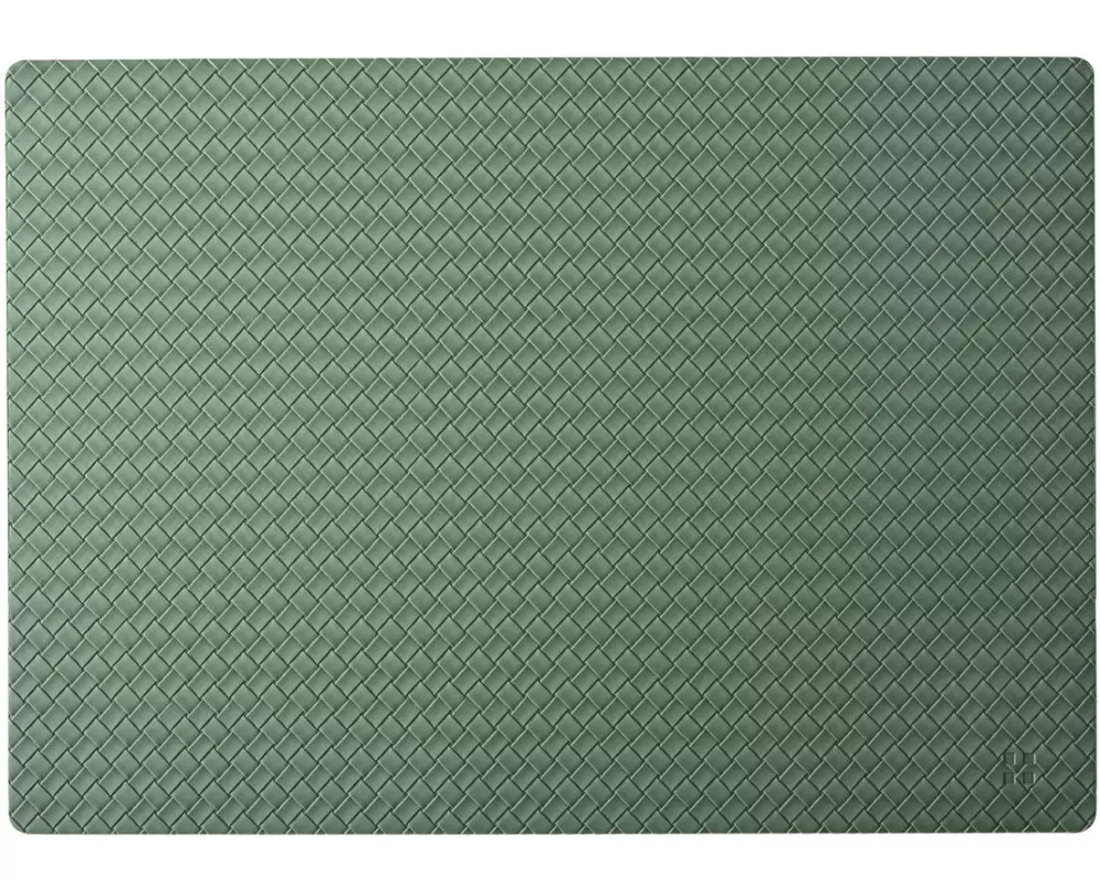 Lunasol Tischset Elements Ambiente Braid PVC, Olive 45 x 32 cm