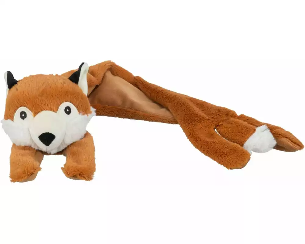Trixie Hunde-Spielzeug Schlenker-Fuchs, 50 cm, Braun
