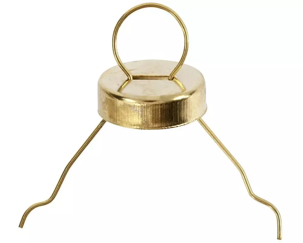 Creativ Company Aufhänger für Kugeln, Gold, 25 Stück