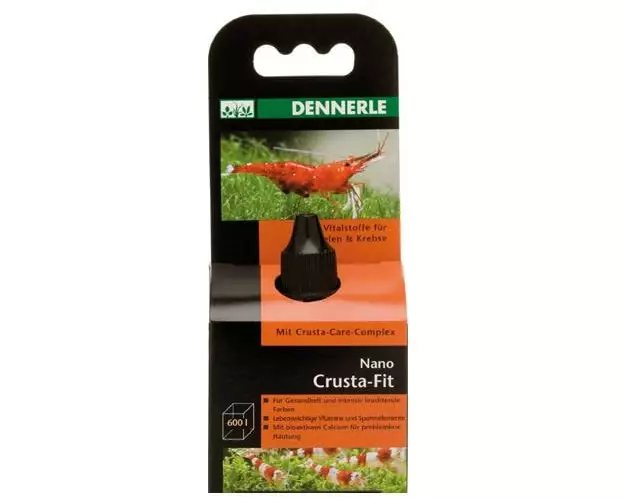 Dennerle Ergänzungsfutter Nano Crusta-Fit, 15 ml