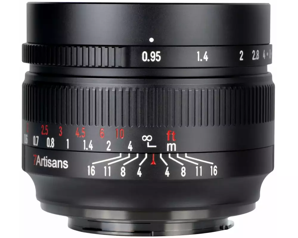 7Artisans Festbrennweite 50mm F/0.95 – Sony E-Mount