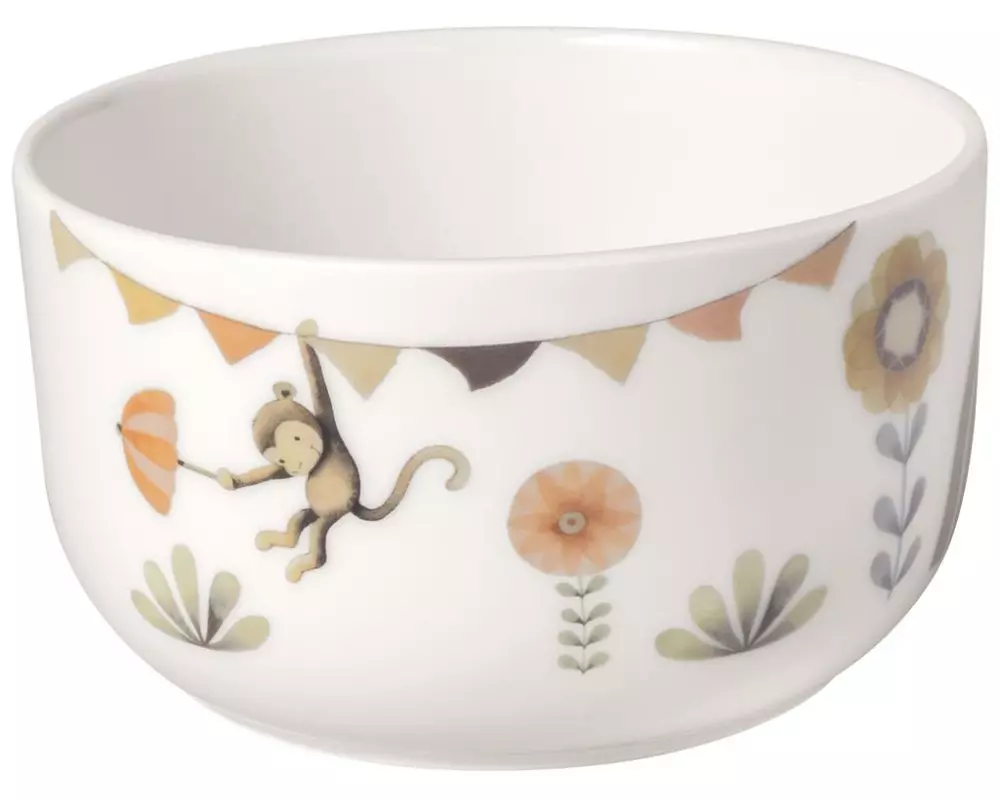 Villeroy & Boch Kinderschale Roar Lion 440 ml, 6 Stück, Hellorange